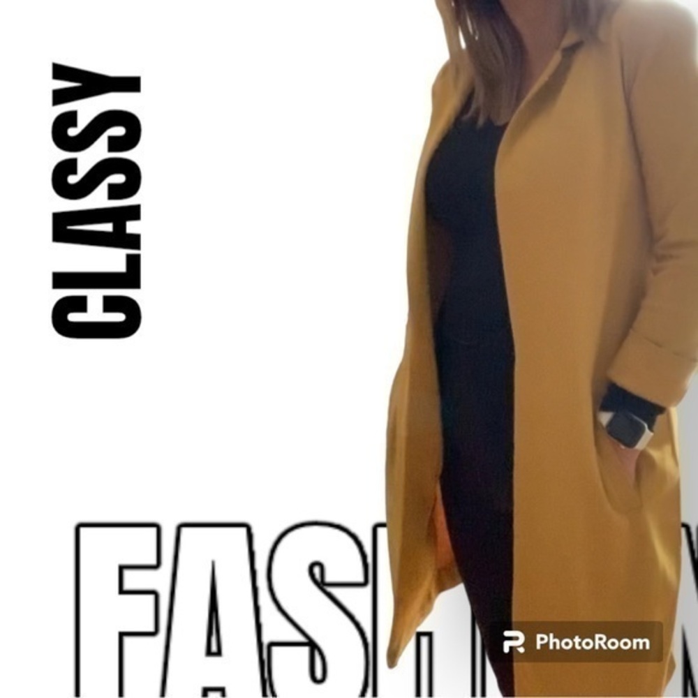 MID LENGTH Cuffed 3/4 Sleeve Blazer